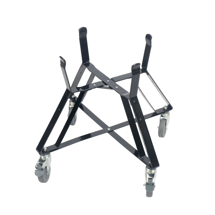 Primo Junior Grill Cart with Basket & Stainless Steel Side Shelves | Mobile Cart Base