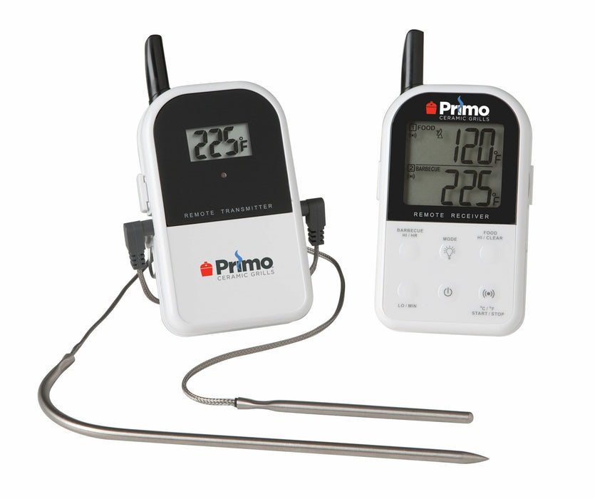 Primo Remote Wireless Thermometer | Dual-Probe BBQ Temperature Monitor