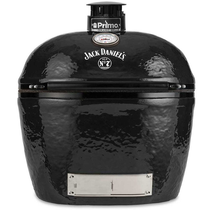 Primo X-Large Charcoal Ceramic Grill – Jack Daniel’s Edition | Kamado Style BBQ Smoker & Grill