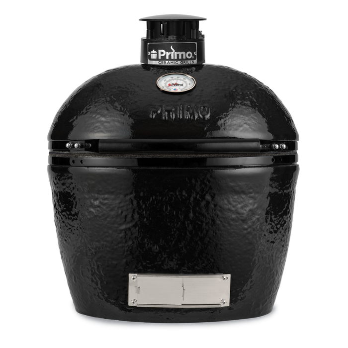 Primo Large Charcoal Ceramic Grill Head Only | Oval Kamado Style BBQ Grill