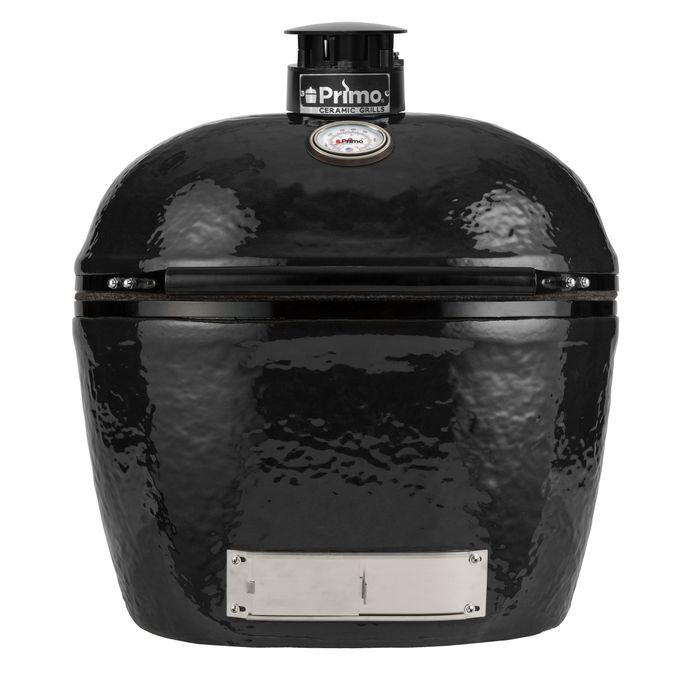 Primo X-Large Charcoal Ceramic Grill Head Only | Oval Kamado Style BBQ Grill