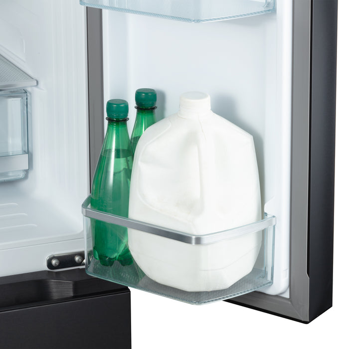 Cosmo 30-Inch Vista Collection 17.5 Cu. Ft. Counter Depth 3-Door French Door Refrigerator in Matte Black (COS-RFFV183RBK)