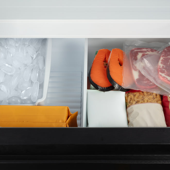 Cosmo 36-Inch Vista Collection 27.4 Cu. Ft. Counter Depth 3-Door French Door Refrigerator in Matte Black (COS-RFFV283RBK)