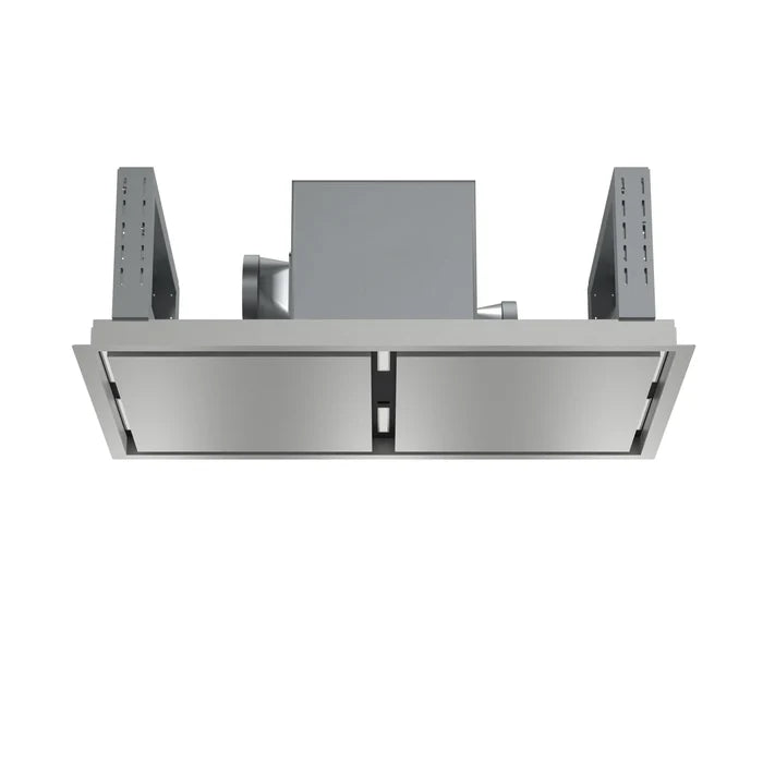 Forno Arezzo 44″ Recessed Ceiling Range Hood – 1200 CFM Dual Motors, Hybrid Filters & Remote Control, Stainless Steel (FRHRE5312-44)