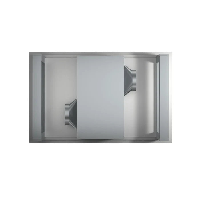 Forno Arezzo 44″ Recessed Ceiling Range Hood – 1200 CFM Dual Motors, Hybrid Filters & Remote Control, Stainless Steel (FRHRE5312-44)