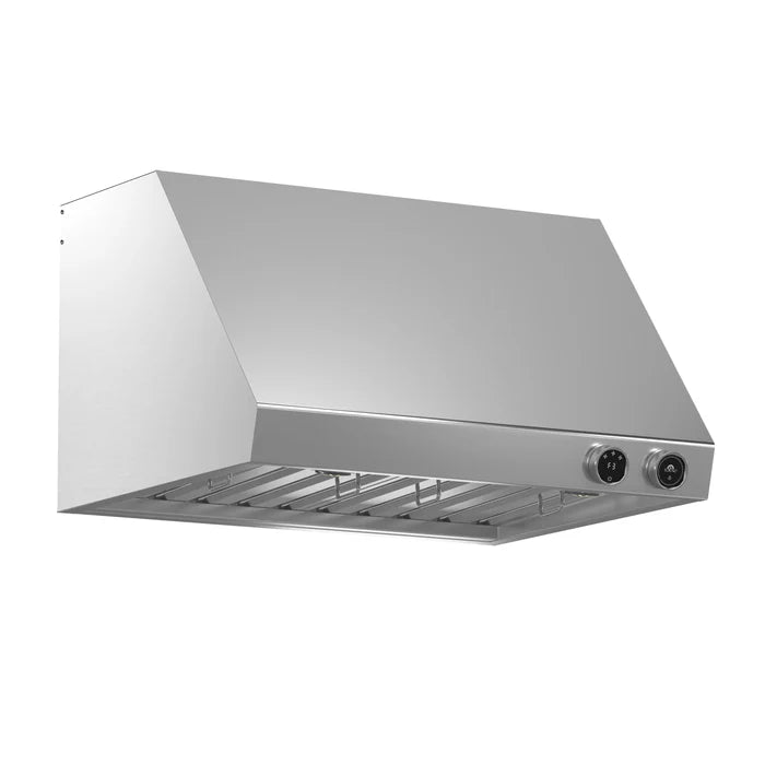 Forno Biagio 30″ Wall‑Mounted Range Hood – 30″ Stainless Steel Heavy-Duty Kitchen Ventilation Hood with 600 CFM Airflow
