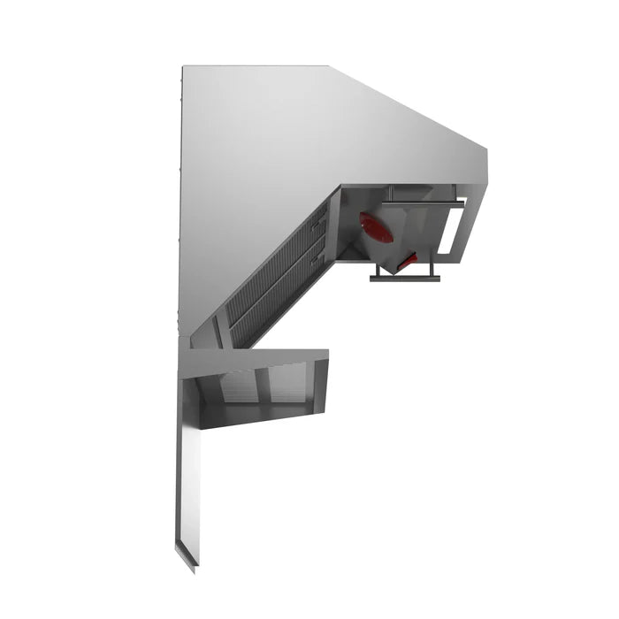 FORNO Savona 30″ Wall Mount Range Hood – Stainless Steel Wall-Mounted Range Hood with Baffle Filters & Backsplash (FRHWM5029-30)