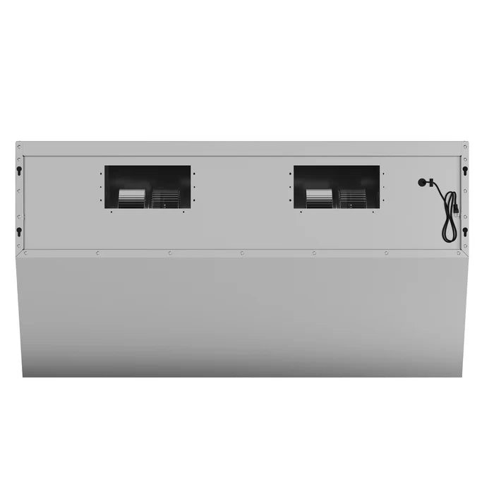 Forno Savona 48″ Wall Mount Range Hood with Hybrid Filters & Backsplash, 1200 CFM
