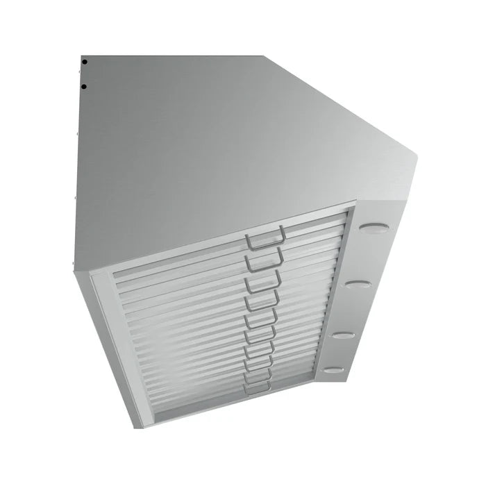 Forno Palazzo FRHWM5030-60 60-Inch Wall Mounted Range Hood – Stainless Steel, Heavy Duty Baffle Filters, Remote Control
