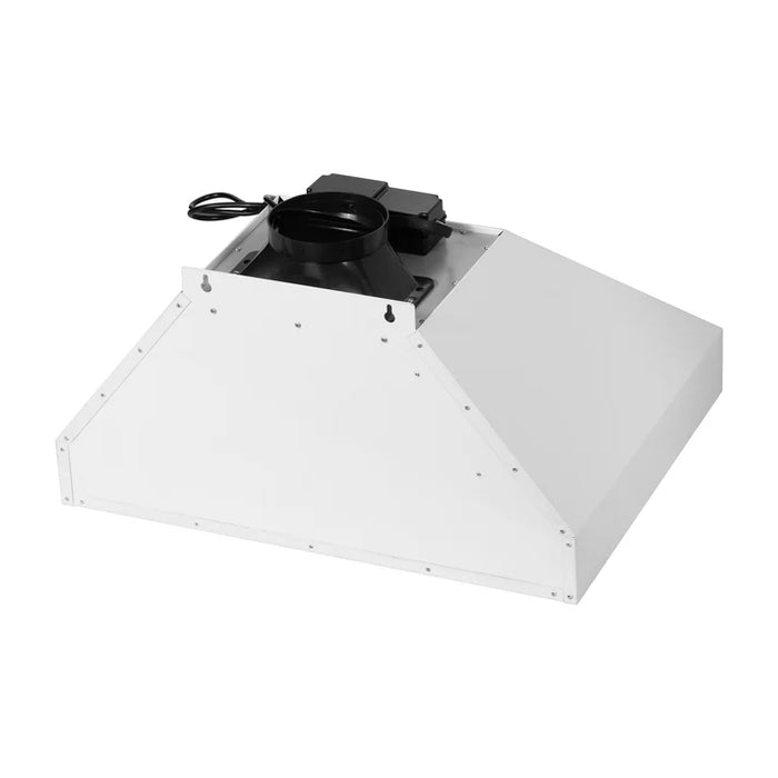 Forno Aria 30-Inch Wall-Mounted Range Hood, White with LED Lighting – Model FRHWM5095-30WHT