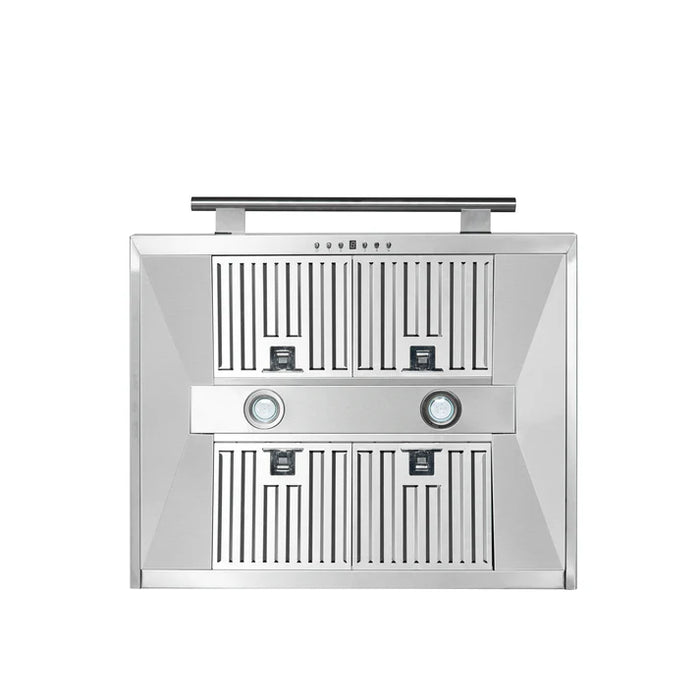 Forno Aria 30-Inch Wall-Mounted Range Hood, Stainless Steel with LED Lighting – Model FRHWM5095-30