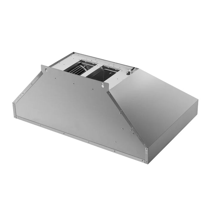 Forno Aria 36-Inch Wall-Mounted Range Hood, Stainless Steel with LED Lighting – Model FRHWM5095-36
