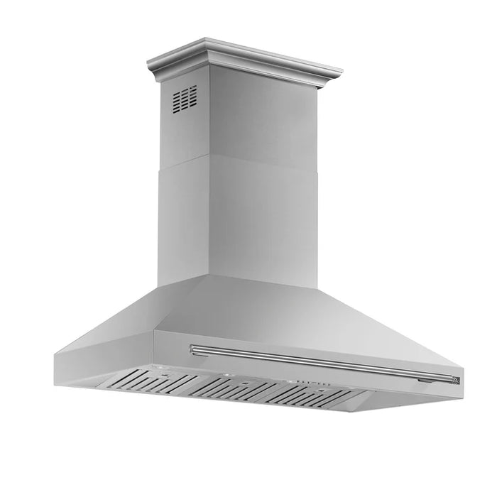 Forno Aria 48-Inch Wall-Mounted Range Hood, Stainless Steel with LED Lighting – Model FRHWM5095-48
