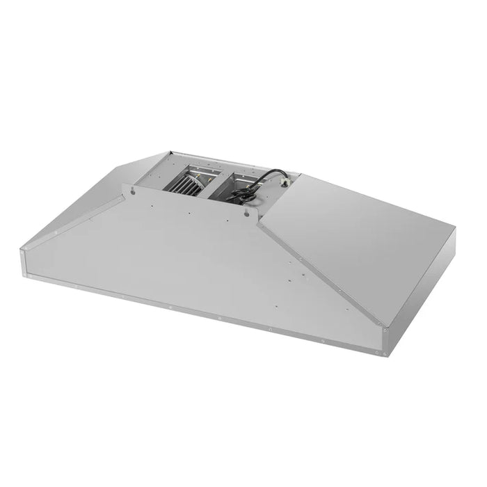 Forno Aria 48-Inch Wall-Mounted Range Hood, Stainless Steel with LED Lighting – Model FRHWM5095-48