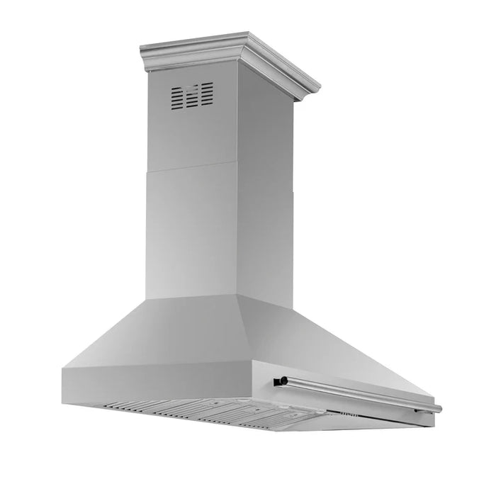 Forno Aria 60-Inch Wall-Mounted Range Hood, Stainless Steel with LED Lighting – Model FRHWM5095-60