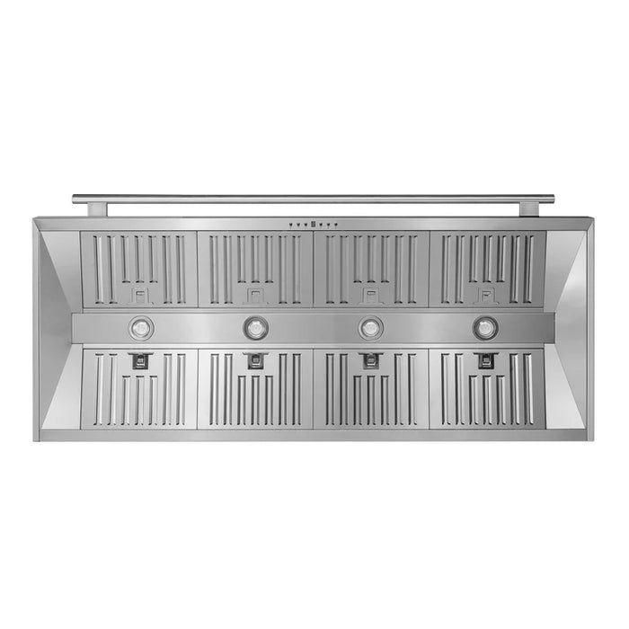 Forno Aria 60-Inch Wall-Mounted Range Hood, Stainless Steel with LED Lighting – Model FRHWM5095-60