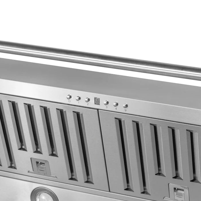 Forno Aria 60-Inch Wall-Mounted Range Hood, Stainless Steel with LED Lighting – Model FRHWM5095-60