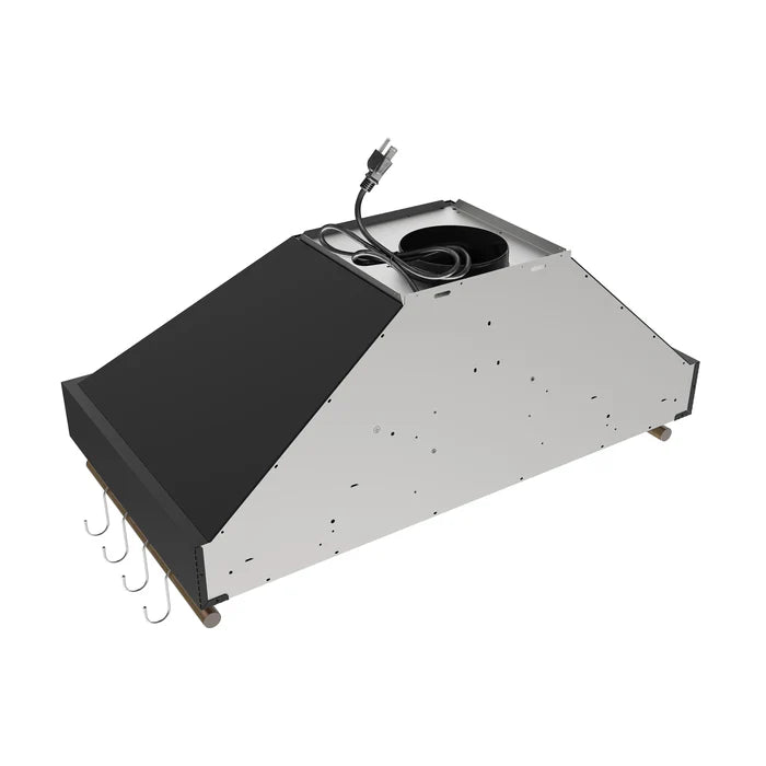Forno Venezia 36-Inch Wall-Mounted Range Hood in Black with Touch Controls & Baffle Filters – FRHWM5503-36BLK