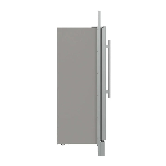 Forno Fortezza FFFFD1738-32RMG 32″ Built-In Right-Swing Convertible Refrigerator/Freezer, Stainless Steel, 14 Cu. Ft., Total No-Frost, Modern Trim Kit