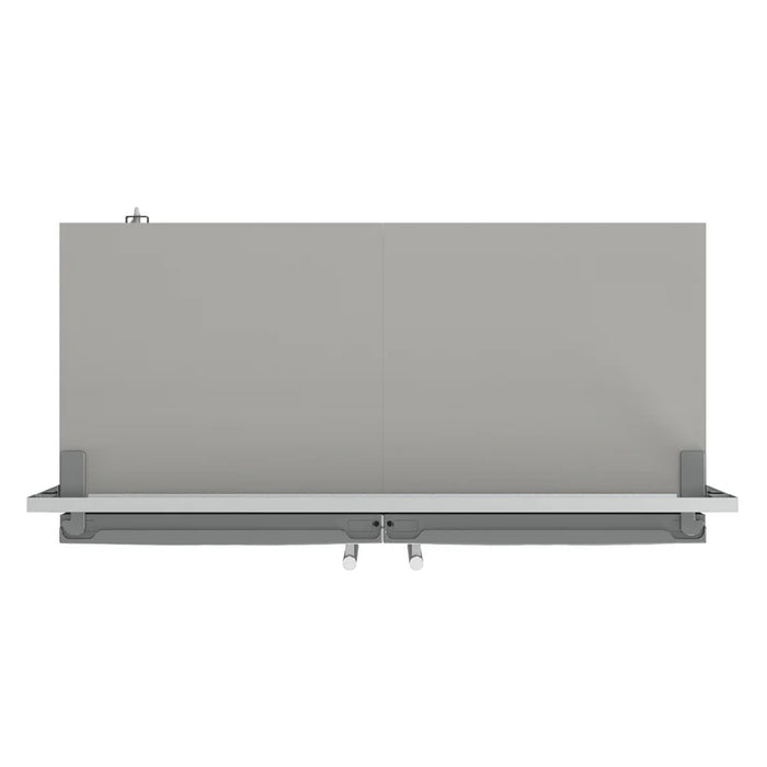 Forno Fortezza FFFFD1738‑60SG 60″ Built‑In Convertible Refrigerator/Freezer Set, Stainless Steel, Total No Frost, Automatic Ice Maker