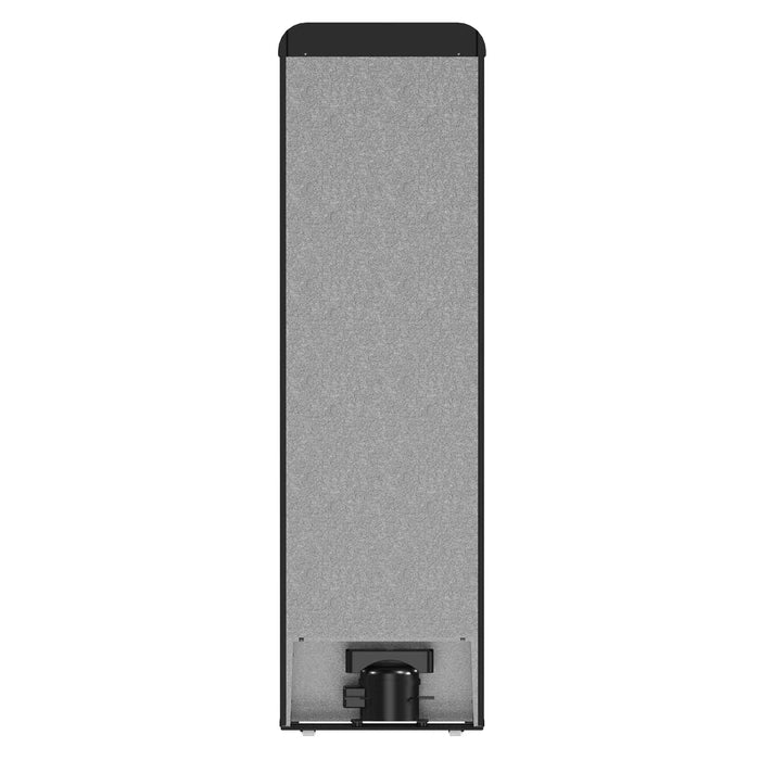 Forno Storico FFFFD1745‑22BLK 22″ Retro Bottom Freezer Refrigerator, Black, 9.0 cu ft