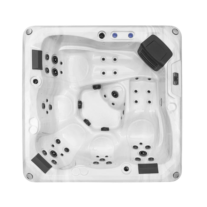 Empava EMPV‑SPA3528 Freestanding Luxury 5‑Person Outdoor Hot Tub