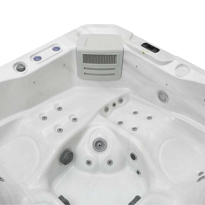 Empava EMPV‑SPA3528 Freestanding Luxury 5‑Person Outdoor Hot Tub