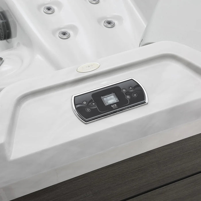 Empava EMPV‑SPA3528 Freestanding Luxury 5‑Person Outdoor Hot Tub