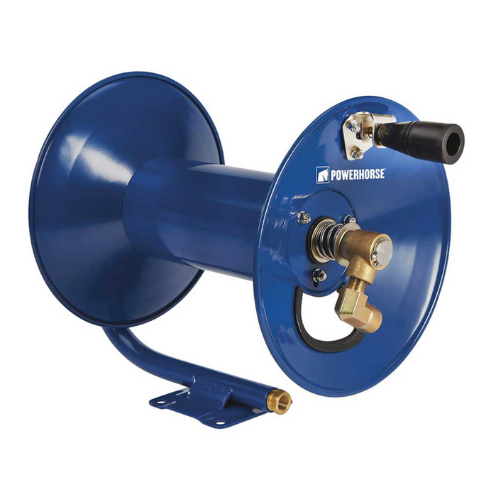 Powerhorse 55785 Pressure Washer Hose Reel 4000 PSI 100-Ft Capacity Heavy Duty