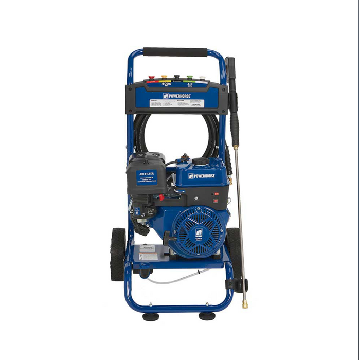 Powerhorse 1574200 Gas Pressure Washer 4000 PSI 4.0 GPM 420cc Heavy Duty