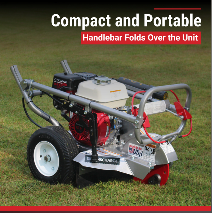 Dosko 200-6HC Mini Stump Grinder 6 HP Walk-Behind Gas Powered with Honda GX200 Engine
