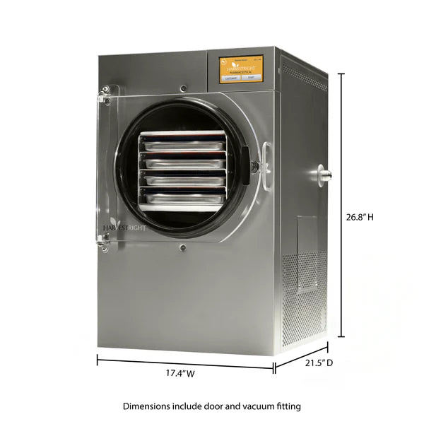 Harvest Right Small Pharmaceutical Stainless Steel Freeze Dryer – HRPHARMS (Pharmaceutical Freeze Dryer System)