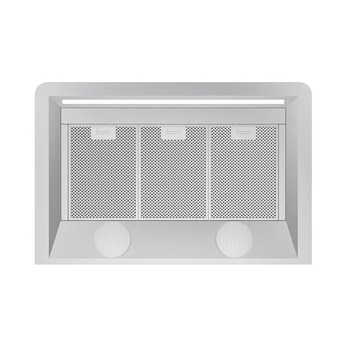 Ilve UAM90WH Majestic II 36-Inch Wall Mount Range Hood with 600 CFM Blower, White, Chimney Style