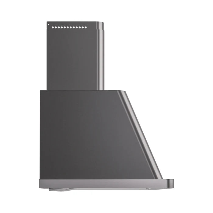 ILVE UAM150MG Majestic II 60 Inch Wall Mount Range Hood with 850 CFM Blower, 4 Fan Speeds, LED Lighting – Matte Graphite
