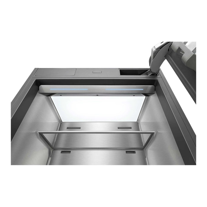 Ilve URBM36SIWPRY 36 in Built-In Bottom Freezer Refrigerator, Panel Ready, No Frost, Integrated Design