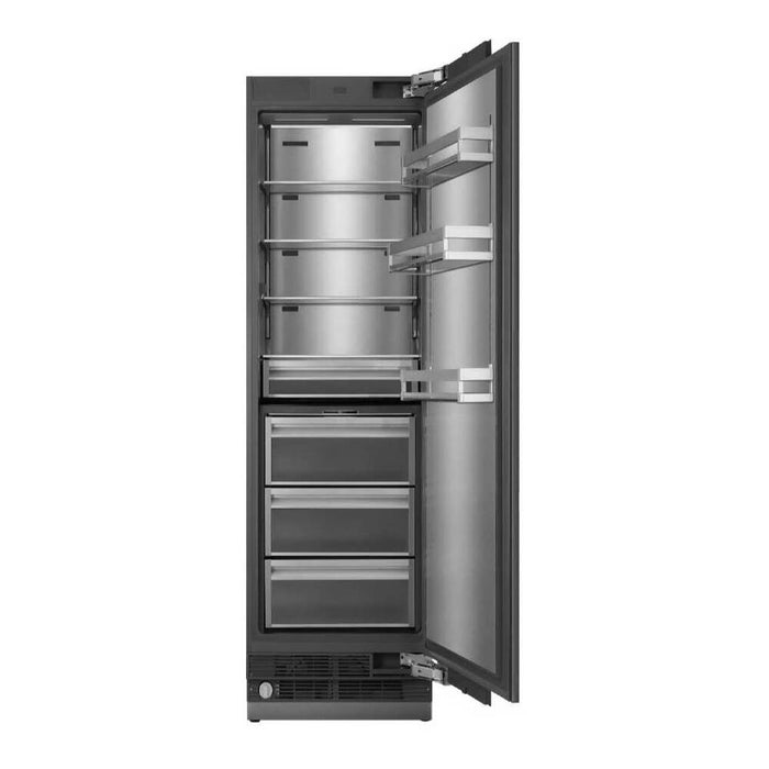 Ilve URFC24SNWPRY 24 in Built-In Column Refrigerator, Panel Ready, No Frost, Integrated Design
