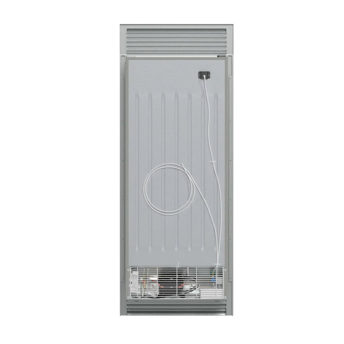 Forno Fortezza FFFFD1738-32LSG 32″ Built-In Left-Swing Freezer, Stainless Steel, 14 Cu. Ft., Total No-Frost, Automatic Ice Maker