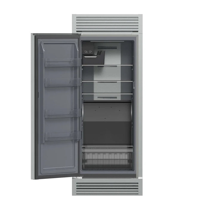 Forno Fortezza FFFFD1738-32LSG 32″ Built-In Left-Swing Freezer, Stainless Steel, 14 Cu. Ft., Total No-Frost, Automatic Ice Maker