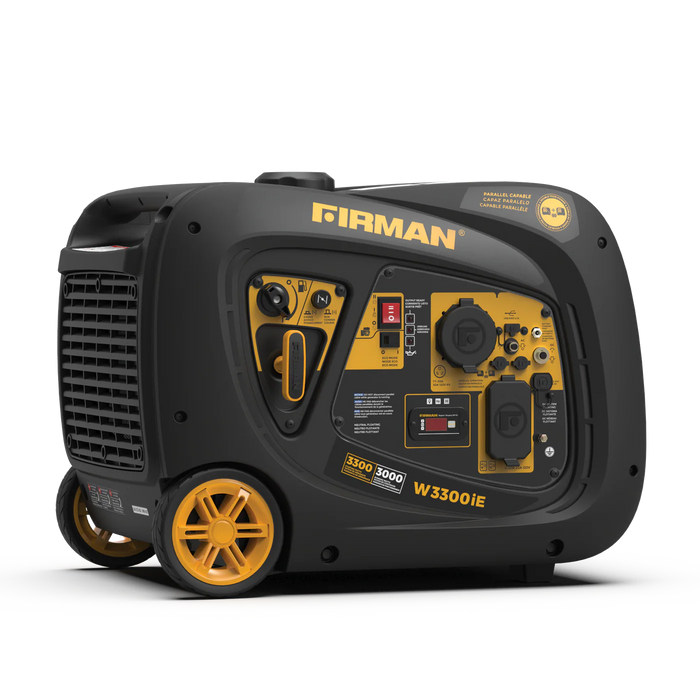 Firman Power Equipment W03082 3300W Inverter Portable Generator with Electric Start, 120V, RV Ready