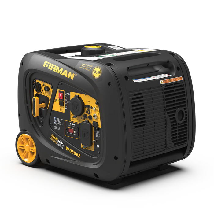 Firman Power Equipment W03082 3300W Inverter Portable Generator with Electric Start, 120V, RV Ready