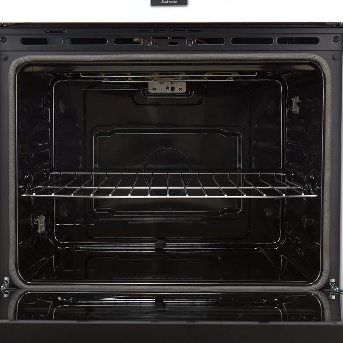 Forno Vomero FBOEL1324-30WHT 30" Built-In Double Electric Wall Oven – 4.5 Cu. Ft., Convection, White, 240V