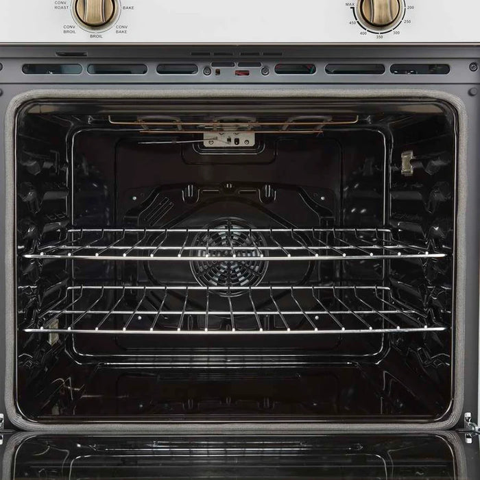 Forno Vomero FBOEL1370-30WHT 30" Built-In Single Electric Wall Oven – 5.0 Cu. Ft., Convection, White, 3550W, 240V