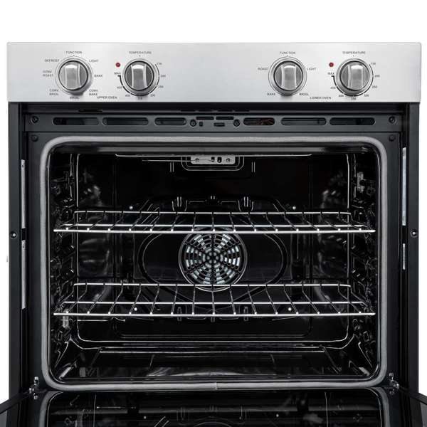 Forno Vomero FBOEL1324-30 30" Built-In Double Electric Wall Oven – 4.5 Cu. Ft., Convection, Stainless Steel, 240V
