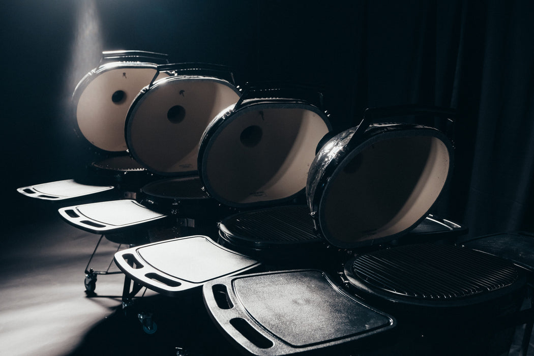 Primo All-In-One Junior Charcoal Ceramic Grill | Compact Kamado Style BBQ Smoker & Grill