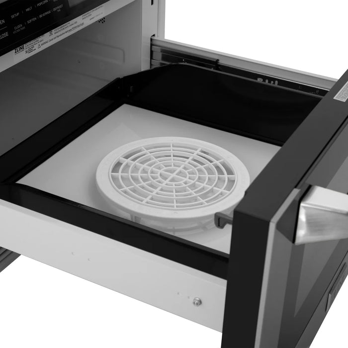 ZLINE MWD-1-H 24 in Built-In Microwave Drawer, 1.2 Cu. Ft., Stainless Steel