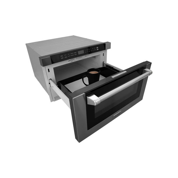 ZLINE MWD-1-H 24 in Built-In Microwave Drawer, 1.2 Cu. Ft., Stainless Steel