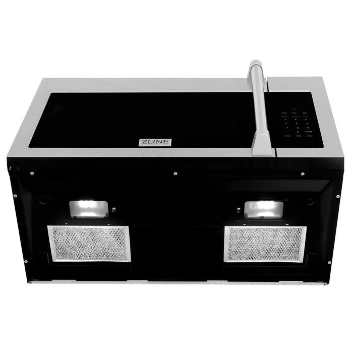 ZLINE MWO-OTR-H-30-SS 30 in Over-the-Range Convection Microwave Oven, 1.5 Cu. Ft., Fingerprint Resistant Stainless Steel