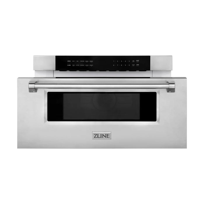ZLINE MWD-30 30 in Built-In Microwave Drawer, 1.2 Cu. Ft., Stainless Steel
