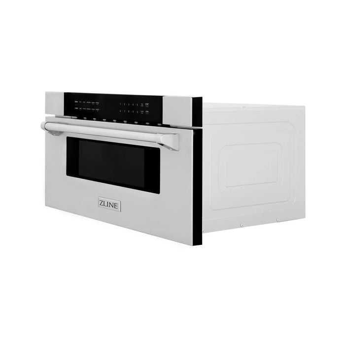 ZLINE MWD-30 30 in Built-In Microwave Drawer, 1.2 Cu. Ft., Stainless Steel