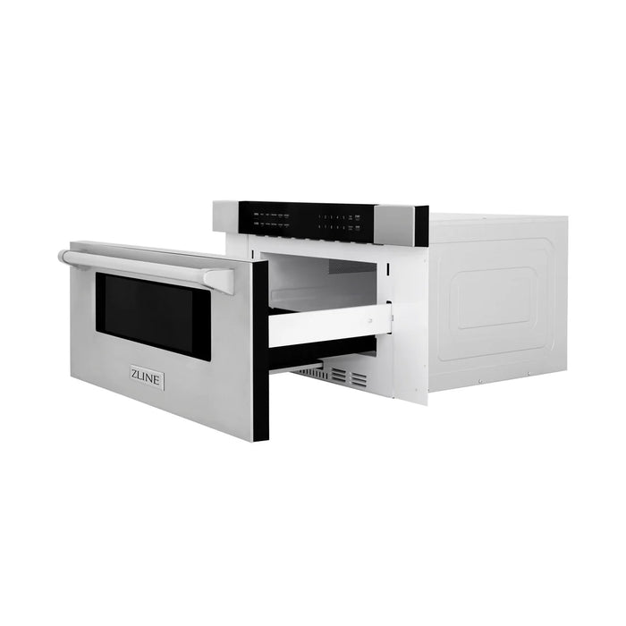 ZLINE MWD-30 30 in Built-In Microwave Drawer, 1.2 Cu. Ft., Stainless Steel